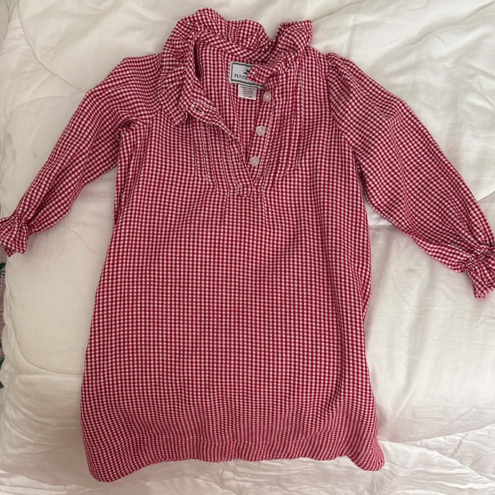 Petite Plume Red Gingham Nightgown 12-18 mon